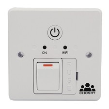 CHOSRY WiFi Fused Spur Timer Switch for electric towel rails, heating, and