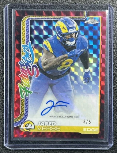 2025 Topps Chrome Jared Verse Future Stars Autographs (RAW)