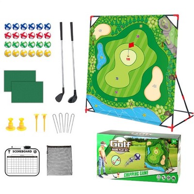 Golf-Chipping-Spiel mit Ständer   54'' x 54'' Golf-Target-Hinterhof-Spielset