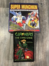 Lot Of 2 Steve Jackson Games Cars Wars & Supe...