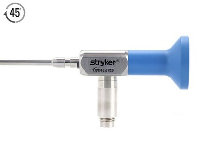 Stryker 4.0 mm 45º IDEAL EYES HD Autoclavable Arthroscope, Eyepiece, Speed Lock