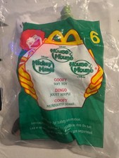 McDonald's Happy Meal Toy 2001 Disney's House of Mouse 6 Goofy New Sealed