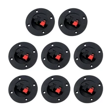 T Tulead Speaker Box Terminal Cups Round Stereo Cup Connectors 2 Positions... 