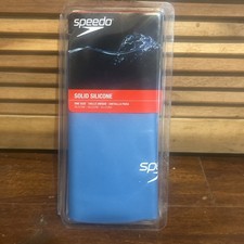 New Speedo Silicone Swimming Cap --dark Teal One Size Fits All