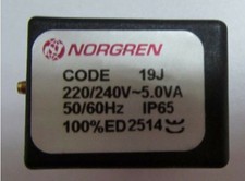 1PC NEW NORGREN solenoid valve coil CODE 19J 220/240V