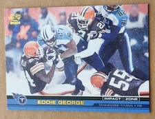 2001 Pacific Impact Zone Eddie George #20 Tennessee Titans