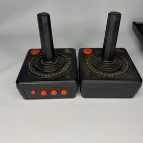 Atari Flashback 7 Classic Game Console - Black/Orange With Two Controls