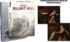Return to Silent Hill Steelbook 4K UHD Blu-ray Extras Sealed pre-sale 3-17-26
