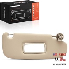 Right Passenger Side Sun Visor Compatible with Dodge Ram 1500, Ram 2500, Ram