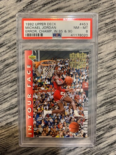 1992 Michael Jordan [Error] #453