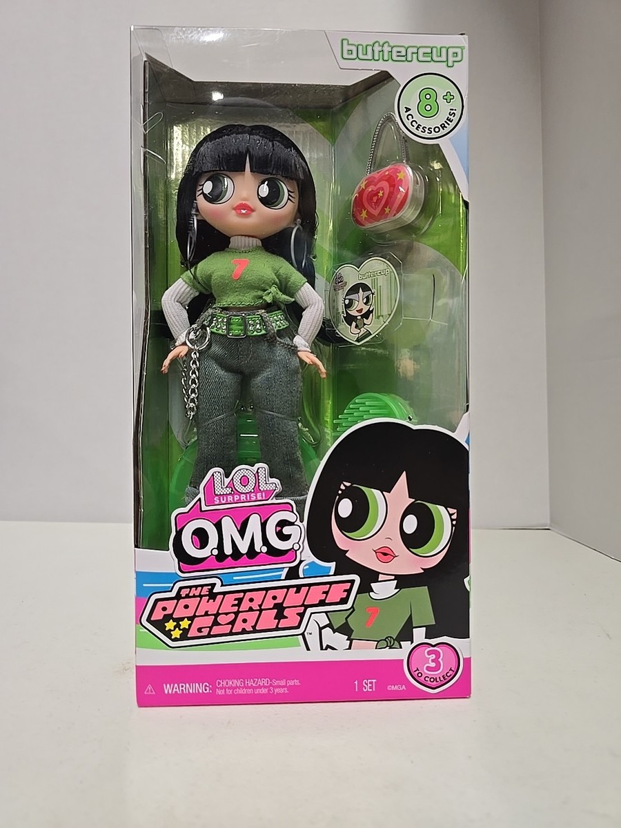 NEW IN HAND LOL SURPRISE OMG POWERPUFF GIRLS DOLL BUTTERCUP | eBay