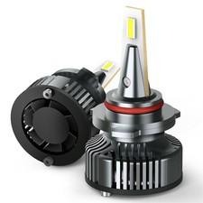 9005 HB3 LED Headlights Kit Combo Bulbs 6500K High Low Beam Super White Bright