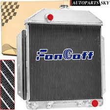 4-row Aluminum Radiator Fits 1949-53 Ford Cars Sedan Club Country Chevy Engine 4-row Aluminum Radiator Fits 1949-53 Ford Cars Sedan Club Country Chevy Engine
