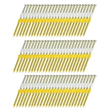21 Degree Framing Nails 3 Inch x 0.12 Inch Galvanized (2,000 Nails) Full Roun...