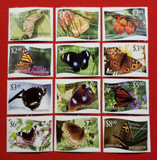 {TONGA-NIUAFO' OU-Butterflies/ Scott #275-286/ MNH SET/ CV $54.00/epictronic/JC}