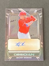 Mickey Moniak  2021 Obsidian Orange FOTL  Auto #ed 51/60
