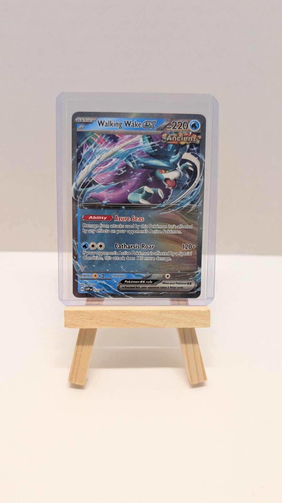 Pokémon TCG, Walking Wake Ex SVP 127 - Black Star Promo
