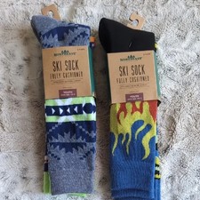 Northeast Outfitters Youth Snow Sport Knee Socks   4 Pairs Sz 13-4