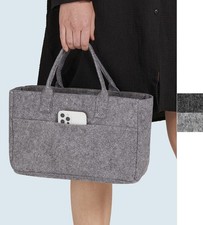 Set 2 pezzi Bags by JASSZ piccola borsa in feltro pocket feltro shopper stampabile FE-3