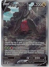 regidrago pokemon card value Regidrago V (Alternate Full Art) 184/195 Silver Tempest NM Pokemon TCG