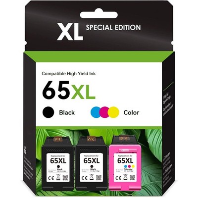 65XL Ink Cartridge Printer For HP 65 65 XL ENVY 5000 5052 5055 Deskjet 2600 2652