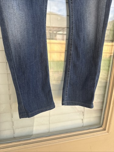Liu Jo Women's Crop Jeans Size 31 Low Rise Whiskered - Picture 3 of 11