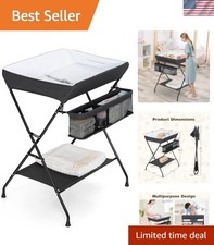 Changing Table, Portable Baby Changing Table Foldable Diaper Changing Station...