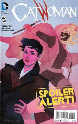 CATWOMAN #42 (2011) VALENTINE / MESSINA ~ KEVIN WADA COVER ~ FINE 7.0