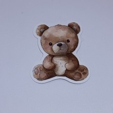 Cute Baby Teddy Bear Animal Sticker Vinyl Decal Journal Wall Fun Art Decor Tc9