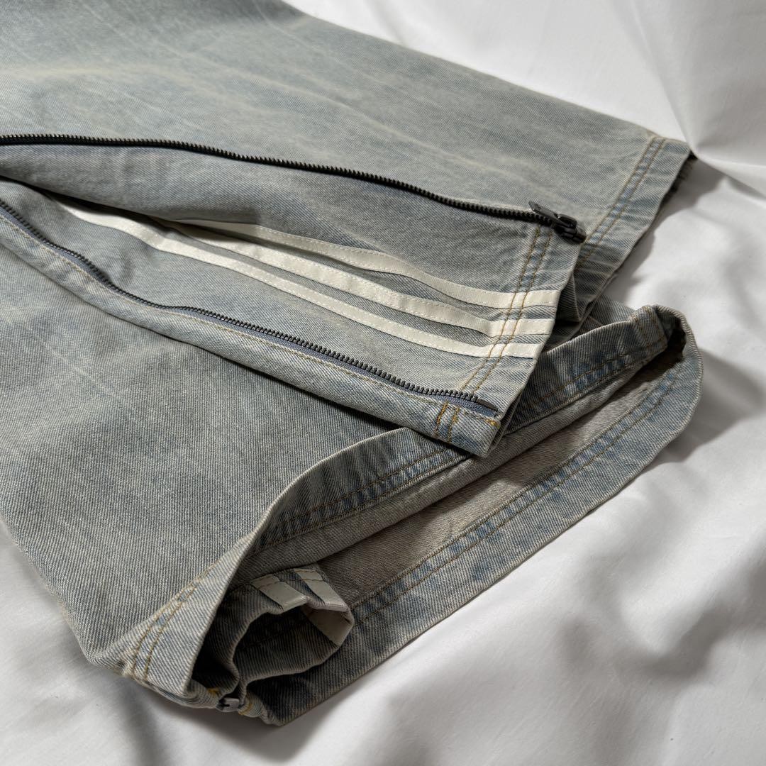 【新作】adidas DENIM ZIP PANT Size 28 JX9210 Adidas Women S Denim Zip Pant Pants 28 Jx9210 Limited