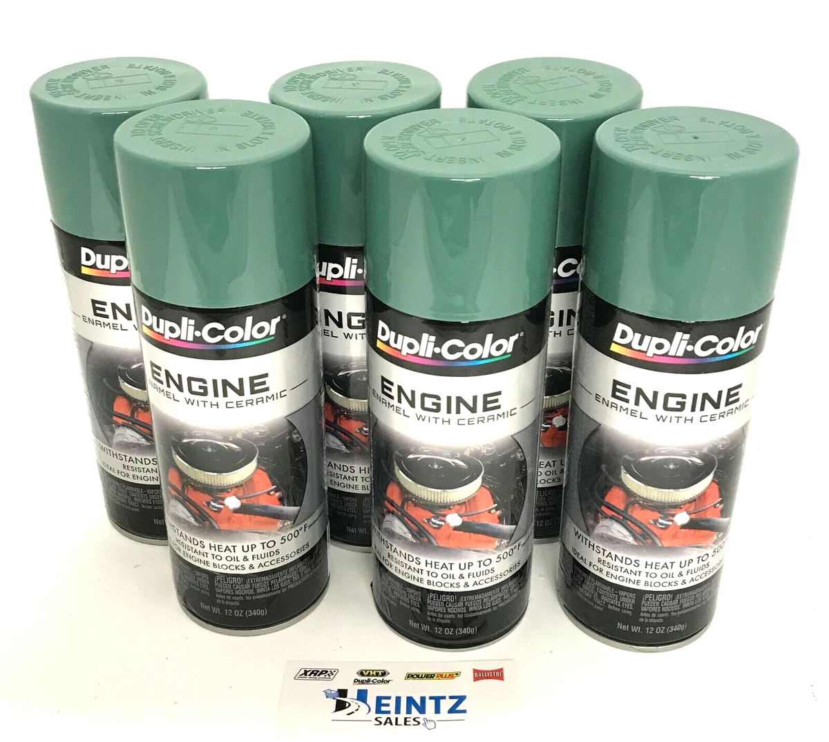 Duplicolor DE1618-6 PACK Engine Enamel w/ Ceramic DETROIT DIESEL