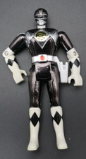 Metallic Movie Edition Mighty Morphin Power Rangers Black Figure 1995 MMPR