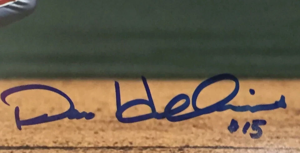 Dave Hollins Philadelphia Phillies Signed Photo 1993 World Series Team COA - Image 2 of 2