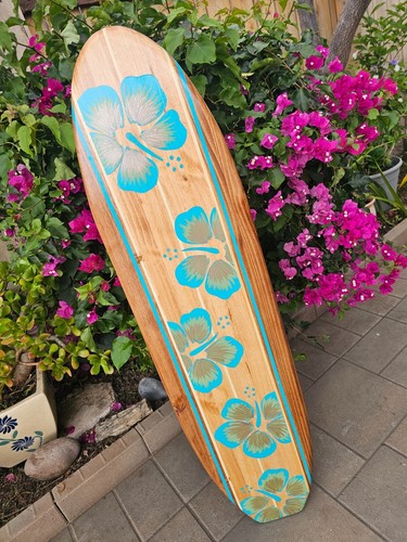 Surfboard Wall Art | Hawaiian Beach Decor | Decorative surf board | eBay