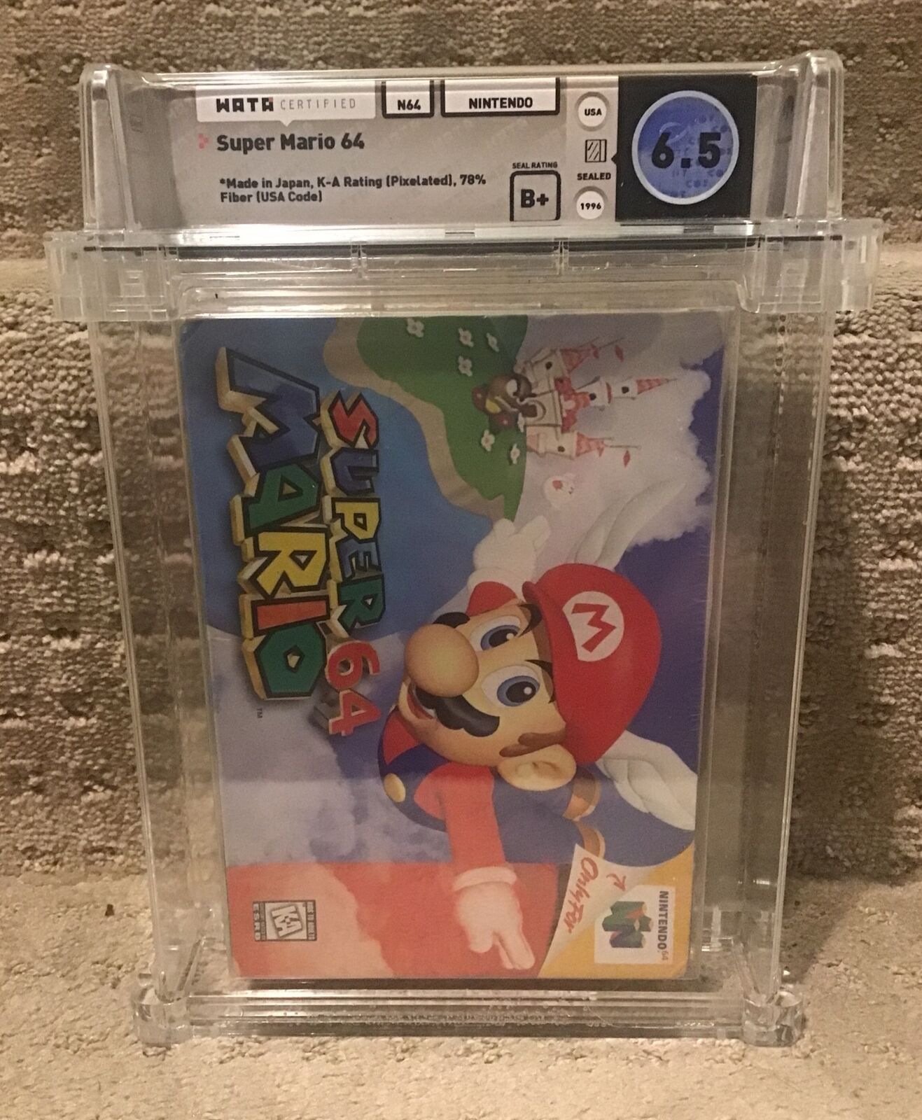 Nintendo 64 Super Smash Bros 64 N64 Factory Sealed VERY RARE