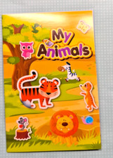 Sticker Heft my Animals, Meine Tiere mit Lernspiele für Kinder