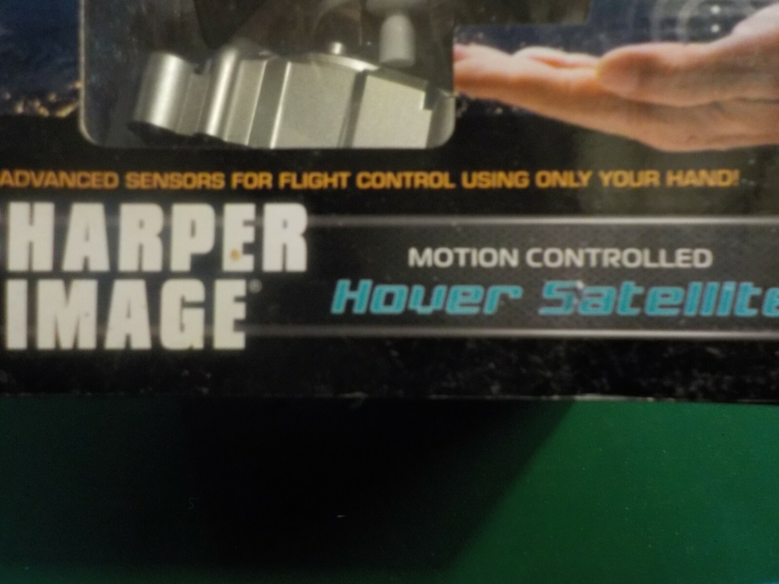 NIB Sharper Image Motion Controlled Hover Satellite Sensor Flying Toy ...