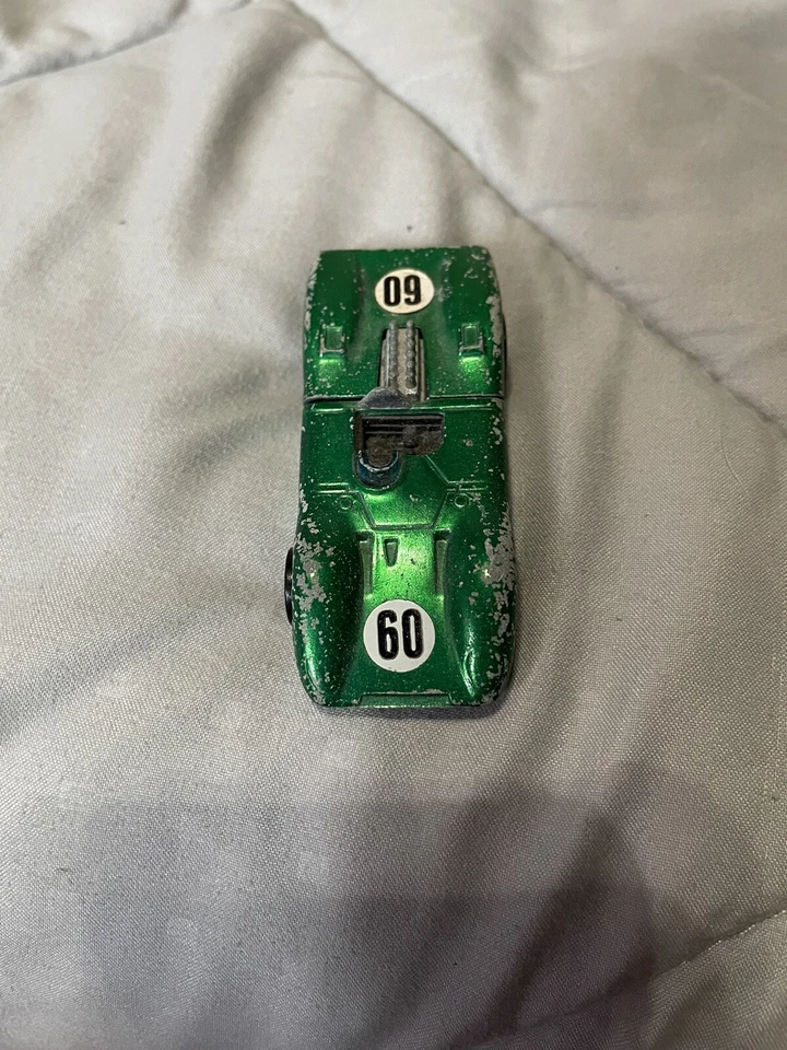 1969 Hot Wheels Redline Ferrari 312P GREEN - Image 3 of 4