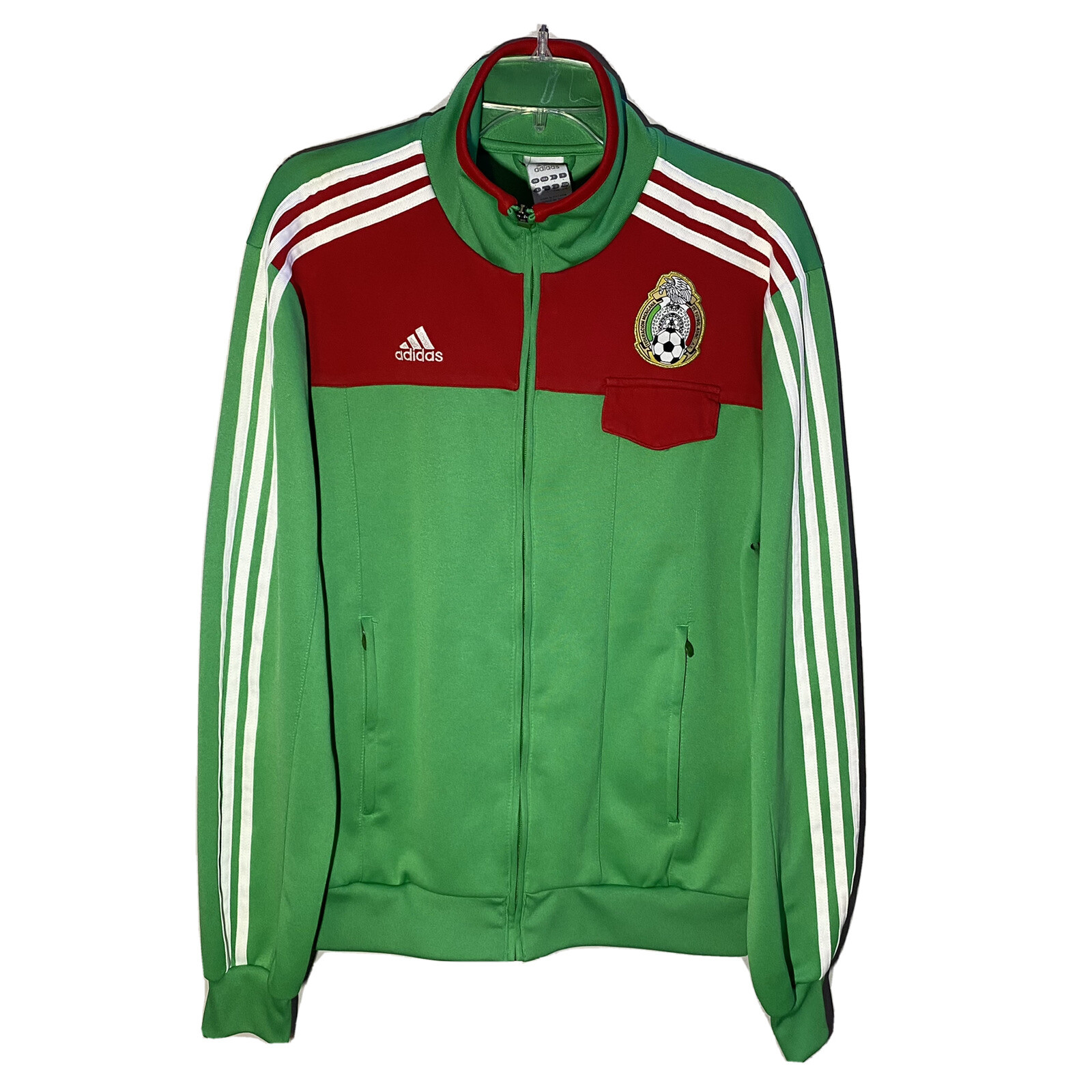 Men's Large Adidas Mexico Soccer Futbol 
