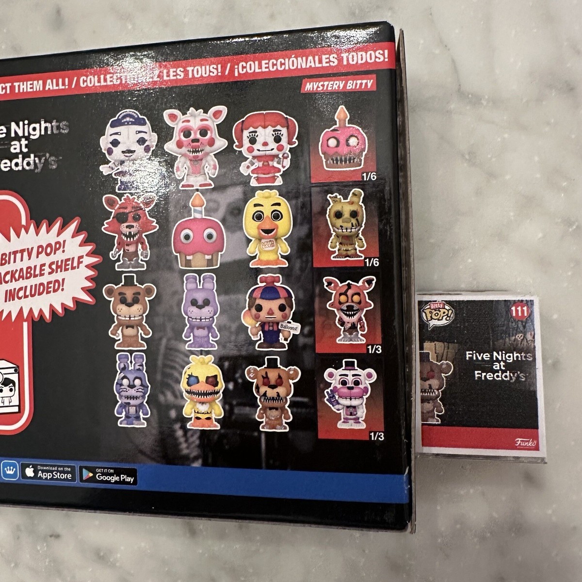 ゲームキャラクター Funko Bitty Pop! Five Nights at Freddy's Amazon.com: Funko Bitty POP! Five Nights at Freddy's (FNAF