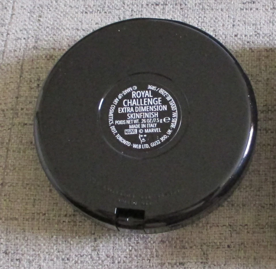 MAC Marvel Black Panther ROYAL CHALLENGE Extra Dimension Skinfinish NEW 0.26 oz - Image 3 of 3