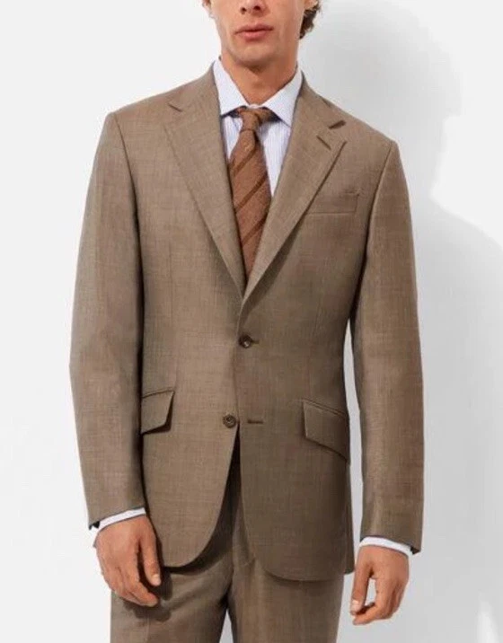 Giacca cappotto sportivo blazer marrone uomo Michael Kors taglia 42R (BR)