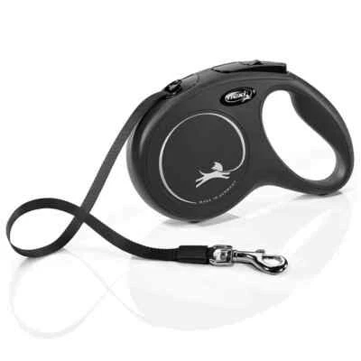Flexi new classic sangle Noir M/5M MAX.25KG - Photo 1/2