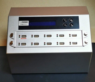 JPT-USB 1-9 PORT Highspeed USB Flash USB Stick Kopiersystem Dupliziere Kopierer