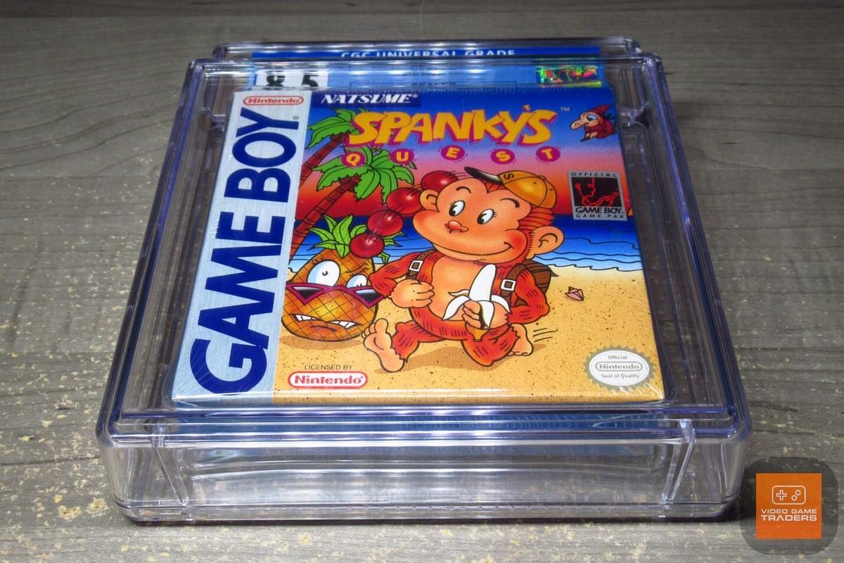 CGC 8.5 A+ - Spanky's Quest [Natsume] Original Game Boy 1992 NEW