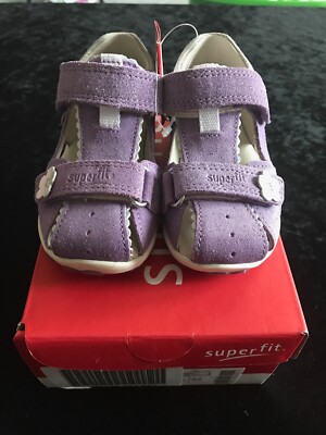 Superfit Sandalen Mädchen 400038 FANNI Violett (Lila 76) EUR 22 Weite M