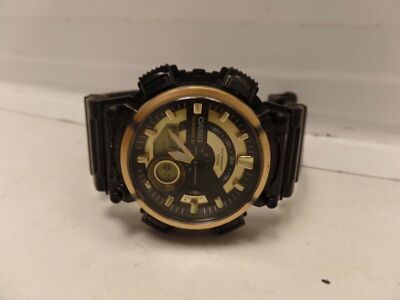 CASIO ABQ-110 Wrist Watch Water Resist 100M AS IS MISSING TOP PIECE