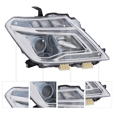 Passenger Side For 2013-2019 Nissan Armada Full LED Headlight Assembly Headlamp