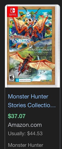 NEW GAME Monster Hunter Stories Collection 1&2 (Nintendo Switch)