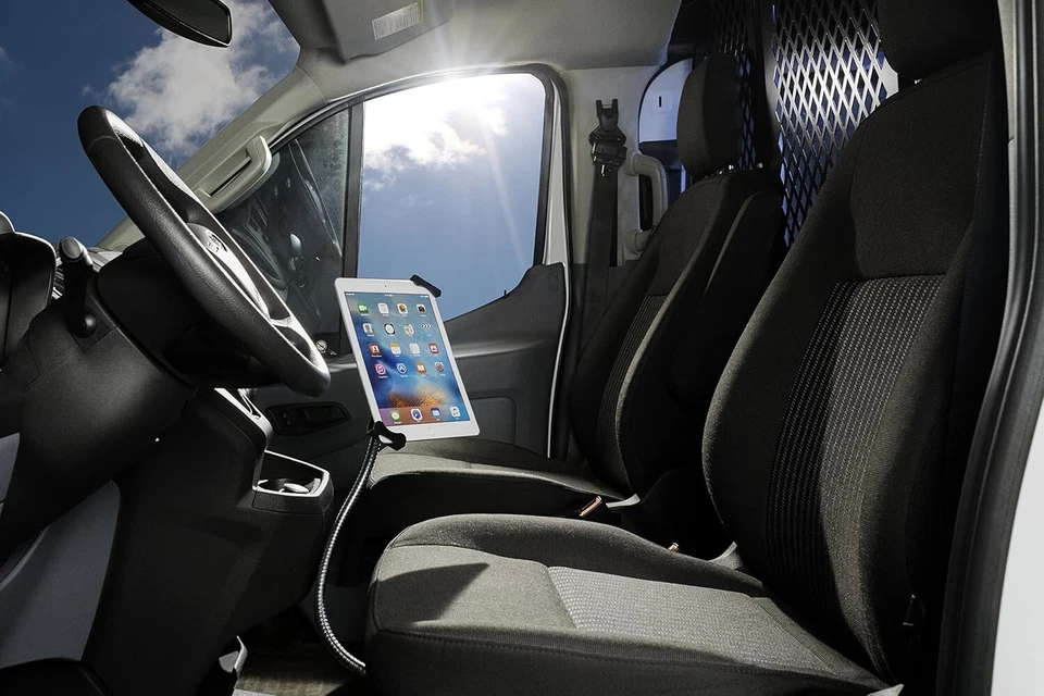 Soporte de coche cuello de cisne - Soporte de coche cuello de cisne seguro CTA con cerradura y llave Foto 4 de 4